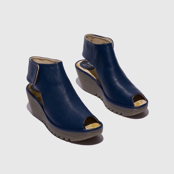 Fly London Shoes - Navy Blue FLY London Yone642fly Women's Ankle Bootie